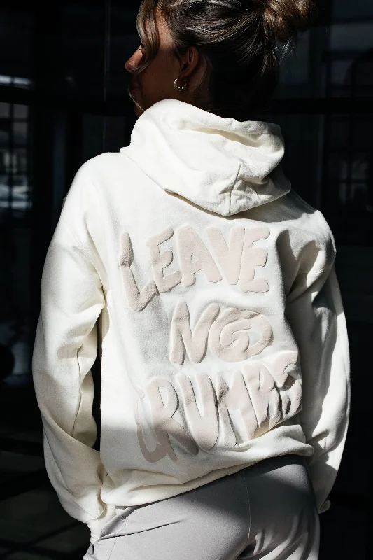 Leave No Crumbs Hoodie Hoodie with Oversized Fit Loose Comfortable