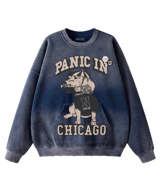 Jagger glass "TONE" hoodie Hoodie with Front Slit Layering Stylish