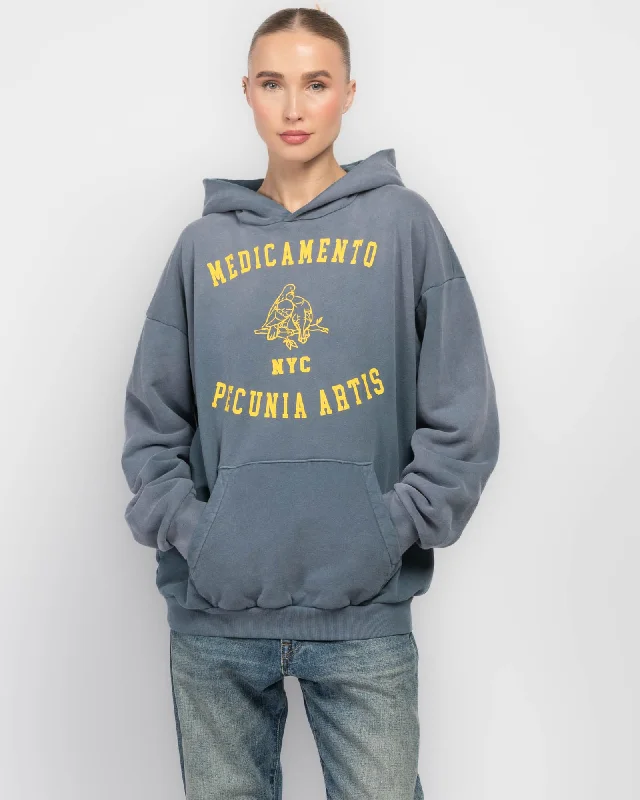 M.P.A. NYC Hoodie Hoodie with High Neck Warm Protective