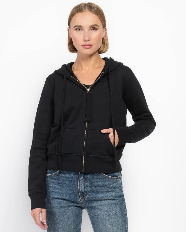 Callie Zip-Up Hoodie Hoodie with Hood Adjustable Protection